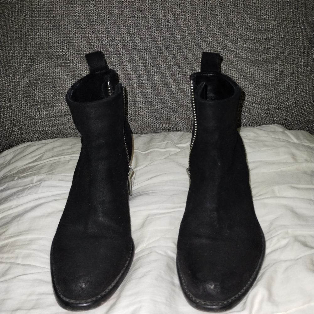 Diesel Black Ankle Boots